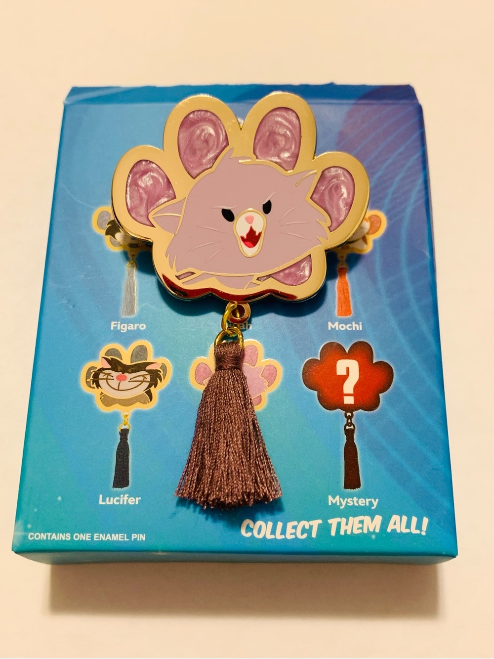 Disney Cat Tassel Blind Box Enamel Pin-Yzma